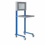 SUPP. INFORMATIQUE PC H. REGL. ROUL. L700 P600 H1760