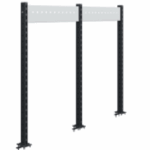 JEU 3 Montants SUPERSTRUCT. AVEC TRAVERSE L2X865 H1200