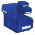 LOT 38 BACS À BEC 3,5L L144 P235 H120 BLEU