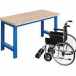Etabli SI PMR Fixe - Plateau Multiplis bois MH40 l1000 h800 p750 Départ
