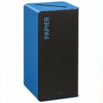 Borne de tri sélectif - 75l - SAC 110l - PAPIER