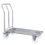 Chariot dossier fixe inox 304 L, 400 kg