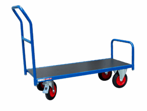 Chariot étroit charges longues, dossier fixe, 1130 x 480 mm, 250 kg
