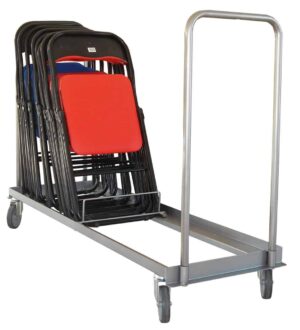 Chariot porte-chaises pliables et empilables 150 kg