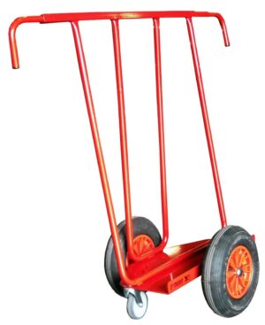 Chariot porte-panneaux 400 kg roues pneumatiques – Image 3