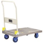 Chariot dossier repliable Prestar® plateau polypropylène 300 kg