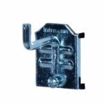 Lot de 3 crochets simples lg 50 mm pour porte-outils