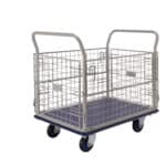 Chariot dossier repliable Prestar® grillagé 400 kg