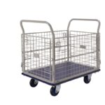 Chariot dossier repliable Prestar® grillagé 400 kg