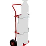 Diable 2 bouteilles roues PN 200 kg