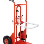Diable porte-bacs poignées à garde roues IN 250/70 kg
