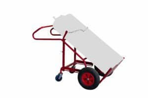 Diable DBA 2 bouteilles avec béquille roues CC 250 kg