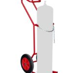 Diable 1 bouteille sans béquille roues CC 250 kg