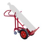 Diable 1 bouteille avec béquille roues CC 250 kg