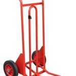 Diable poignées à garde bavette repliable roues CC 250 kg