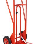 Diable poignées fermées bavette mixte roues CC 250 kg