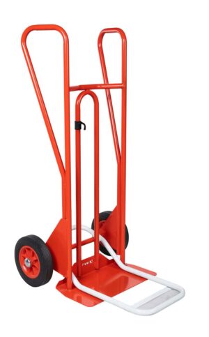 Diable poignées fermées bavette mixte roues CC 250 kg