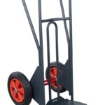 Diable DBA tout terrain bavette fixe roues CC 350 kg