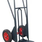 Diable DBA tout terrain bavette fixe roues IN 350 kg