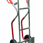 Diable aluminium avec patins bavette fixe 200 kg