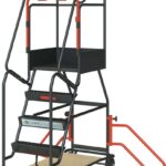 Escabeau à immobilisation automatique, 5 marches, 150 kg