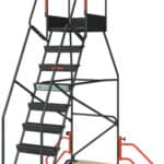 Escabeau à immobilisation automatique, 9 marches, 150 kg