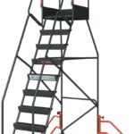 Escabeau à immobilisation automatique, 10 marches, 150 kg