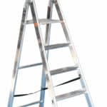 Escabeau aluminium repliable, 7 marches, 150 kg