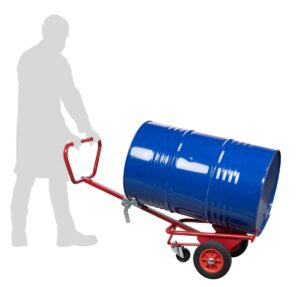 Diable à fût avec béquille roues CC 350 kg – Image 7