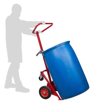 Diable à fût avec béquille roues CC 350 kg – Image 12