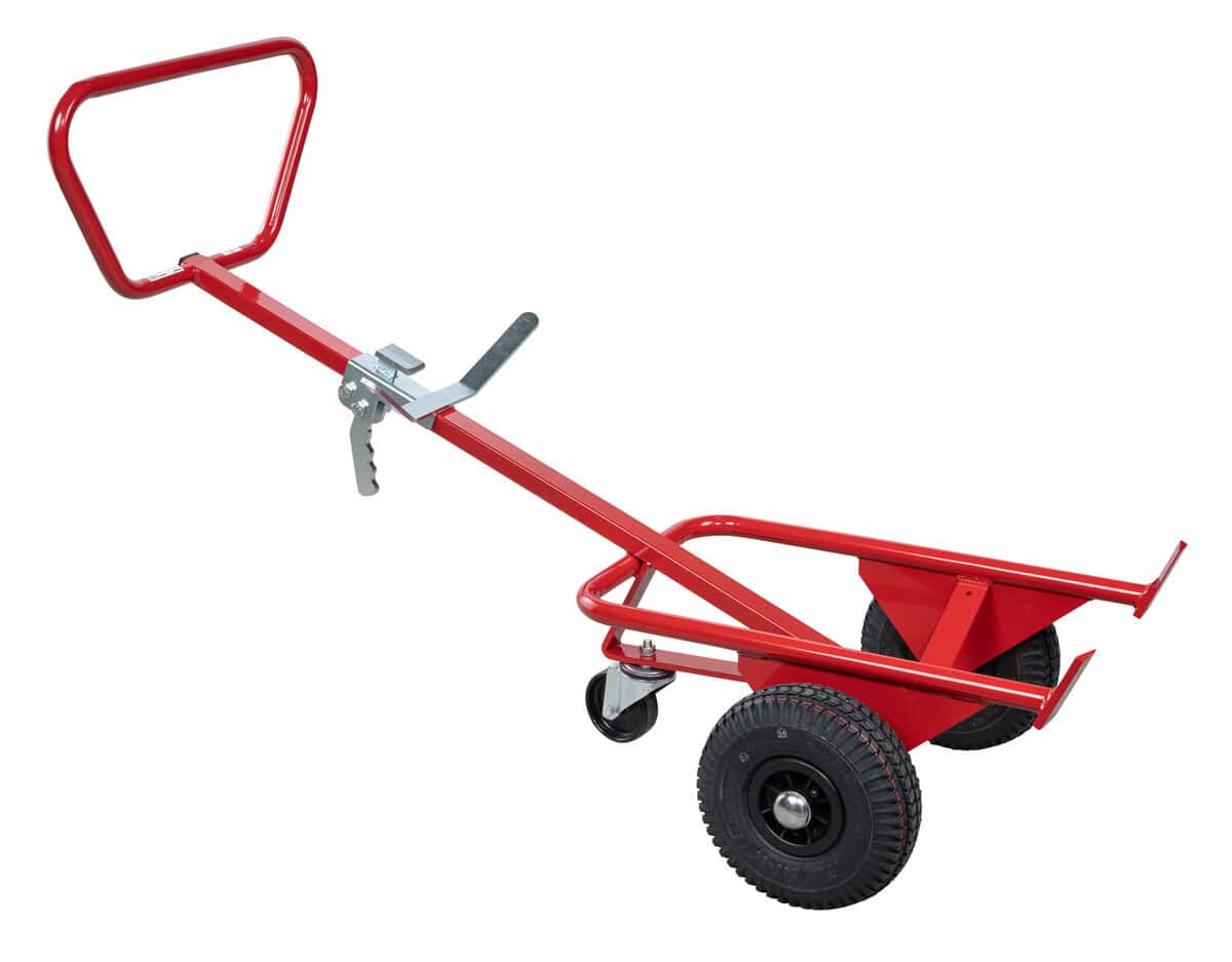 Diable à fût avec béquille roues PN 350 kg