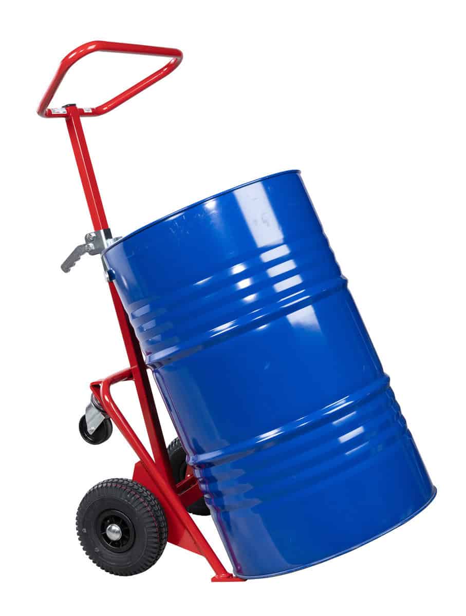 Diable à fût avec béquille roues PN 350 kg – Image 2