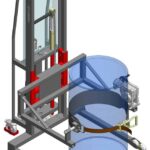 Gerbeur retourneur Levfix™ Rotofût, levée manuelle, 300 kg