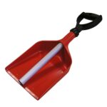 Pelle rétractable en plastique avec manche aluminium