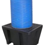 Bac de rétention PEHD recyclé 1 fût, 225 L