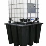 Bac de rétention PEHD recyclé 1 transicuve, 1100 L