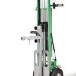 Gerbeur Tiller® avec accessoire pour pneus, levée électrique, 75 kg