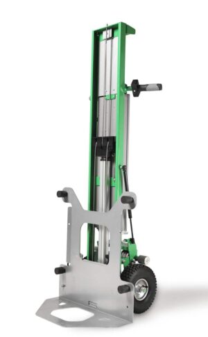 Gerbeur Tiller® avec accessoire électroménager, levée électrique, 75 kg