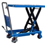 Table élévatrice manuelle simple ciseaux, 300 kg