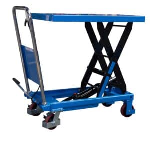 Table élévatrice manuelle simple ciseaux, 500 kg