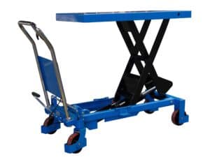 Table élévatrice manuelle simple ciseaux, 800 kg