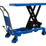 Table élévatrice manuelle simple ciseaux, 800 kg