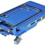 Table élévatrice manuelle Bishamon® simple ciseaux, 150 kg