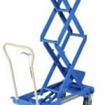 Table élévatrice manuelle Bishamon® double ciseaux, 500 kg