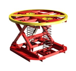 Table élévatrice à niveau constant, plateau tournant, 2000 kg
