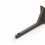 Eperon à galet inox pour Moovit et Levfix 300 kg