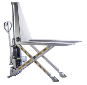 Transpalette haute levée électrique en inox 304, 1000 kg