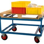 Rouleur de palettes surélevé, 1200 x 1000 mm, 500 kg