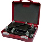 Valise de rangement pour coins roulants acier