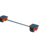Couple de rouleurs à galets fixes, barre de liaison réglable, 4 t